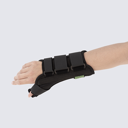 D-Ring Thumb Wrist Brace håndledsortose med tommelfinger støtte